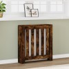 VidaXL Mască pentru calorifer stejar fumuriu 78x20x82cm lemn prelucrat 852730