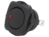 Comutator Basculant ON-OFF 20A 14V LED Negru
