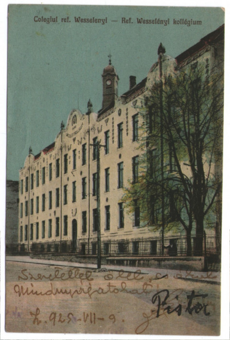 1925 - Zalău, Colegiul reformat Wesselenyi (jud. Salaj)