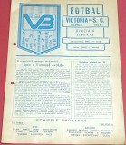 Program meci fotbal VICTORIA Bucuresti - SC BACAU (26.10.1986)