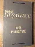 MICA PUBLICITATE-TUDOR MUSATESCU-355767