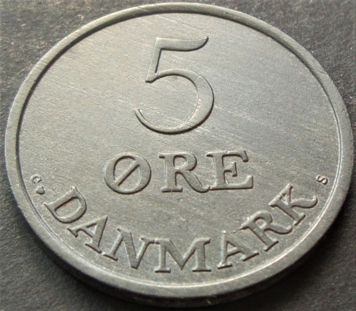 Moneda istorica 5 ORE - DANEMARCA, anul 1959 * cod 4468 A = excelenta