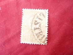 Timbru 15 stotinki Bulgaria 1889 , stampilat