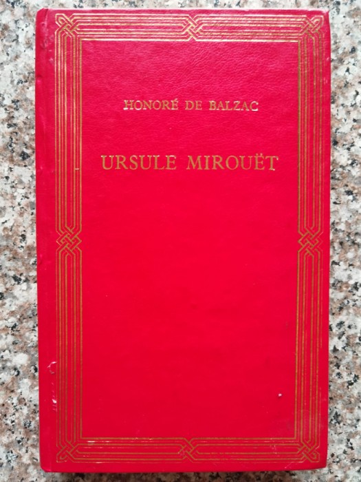 Ursule Mirouet - Honore De Balzac , C105
