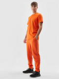 Pantaloni jogger de trening pentru bărbați - portocalii, 4F Sportswear