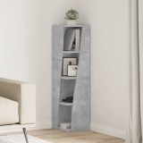 VidaXL Dulap de colț Alb 27,5x27x102cm Lemn compozit 889848