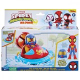 Set figurina cu vehicul, Spidey cu Hover Spinner, F72525