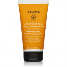 Apivita Keratin Repair balsam regenerant cu keratina pentru păr uscat și deteriorat 150 ml