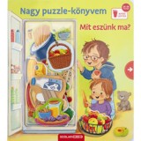 Nagy puzzle-k&ouml;nyvem - Mit esz&uuml;nk ma? - Mila Rulff