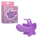 Stimulator Clitoral CalExotics Venus Butterfly Rotativ, Violet, Silicon, 10 Moduri Vibratie, USB Reincarcabil