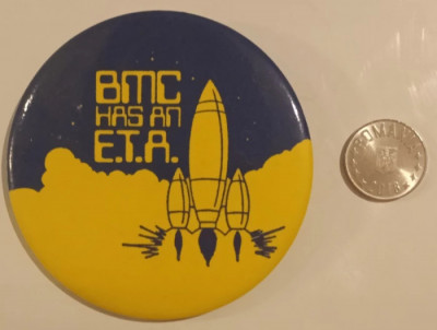 Insigna - Racheta - BMC has an E.T.A. foto