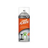Spray vopsea grund de aderenta Oskar Direct pe plastic 400 ml Incolor