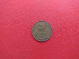 REGATUL UNIT ( ANGLIA ) - Moneda ONE PENNY 1944 ( bronz )