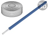 Cablu litat PVC albastru 10m 60V 0,04mm2