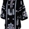 Bluza tip ie dama B2 negru mahon/rosu , marimea M