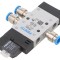 Ventil electromagnetic 5/2 monostabil 24V DC