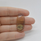 Cabochon fluorit galben 37x16x6mm c34