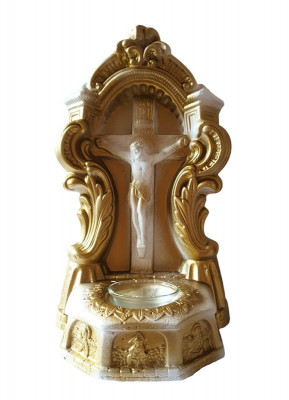 Suport Lumanare, Isus Hristos, 18 cm, GXL035 foto