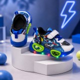 Cumpara ieftin Pantofi sport cu lumini LED, Model Robo 2, Multicolor (Marime Disponibila: