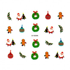 Abtibild Unghii SensoPRO Milano Christmas Wonderland Edition, QY-SD008