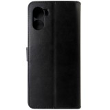 Husă tip carte cu stand și clapetă Techsuit neagră pentru Motorola Moto G06