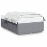 Cumpara ieftin Cadru de pat fara saltea, gri deschis, 120x200 cm, textil