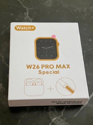Vand Smartwatch Watch+ W26 PRO MAX Special foto