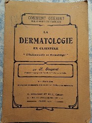 Dermatologie- Gougerot, franceza 1922 foto
