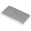 Magnet Neodim Puternic Bloc 20x10x2mm, N48, Aderenta 3kg, Nichelat, Fixare, Generatoare Eoliene, Port-chei