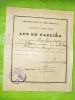 H150-I-Act de Vaccinare Campu- Lung Romania regalista anii 1890,Serviciul Medical semnat de Medicul Orasului. Exista 2bucati. Pret pe bucata.