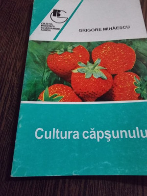 CULTURA CAPSUNULUI - GRIGORE MIHAESCU foto