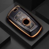 Husa de protectie premium pentru cheie auto, Elegance Luxury Cover Key, compatibila cu BMW X1, X3, X4, I3, M3,