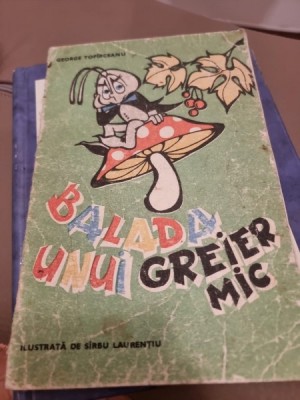 Balada unui Greier Mic - GH.Topirceanu foto