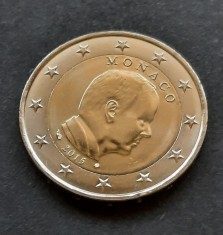 2 Euro &amp;quot;Albert II&amp;quot; 2015, Monaco - A 3515 foto