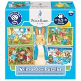 Cutie puzzle x 4 Peter Rabbit