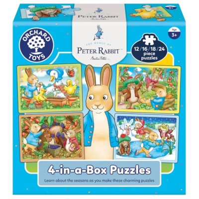 Cutie puzzle x 4 Peter Rabbit foto
