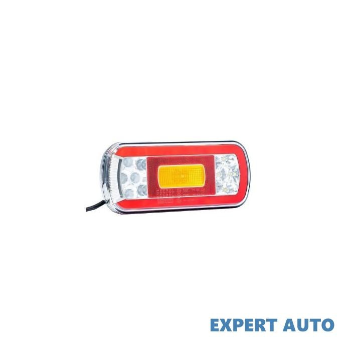 Lampa spate 220x100, 6 functii, cu mers inapoi si numar, led, fristom cod: ft-130 cof Alta marca Alt model #7
