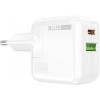 Incarcator Retea BLUE Power BC111A, 30W, 3A, 1 x USB-A - 1 x USB-C, Alb, Universal