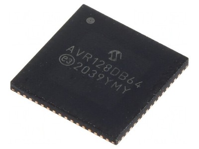 Microcontroler AVR VQFN64 1,8-5,5VDC AVR128 AVR-DA foto