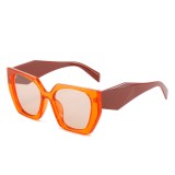 Ochelari de soare pentru femei 3967, orange / tan / champagne