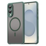 Husa Samsung Galaxy S25 Edge Asteroid GSM HaloFrost II MagSafe, verde