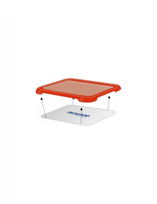 Set 6 tablite transparente pentru mozaic