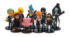 Set Figurina One Piece Luffy Zoro Sanji Robin Nami Brook anime 5-10 cm foto