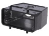 Carcasă HARTING HDC 16B pentru conectori Han&reg; B M25, neagră, aluminiu