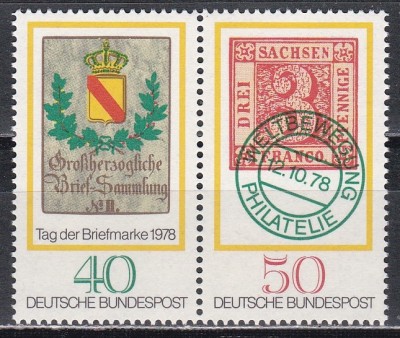 Germania 1978 - Ziua Timbrului, MNH foto