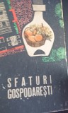 Sfaturi gospodaresti Ana Popescu, 1966, Agro-Silvica, carte de bucate