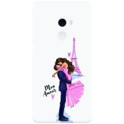 Husa silicon pentru Xiaomi Mi Mix 2, Paris Love Mon Amour