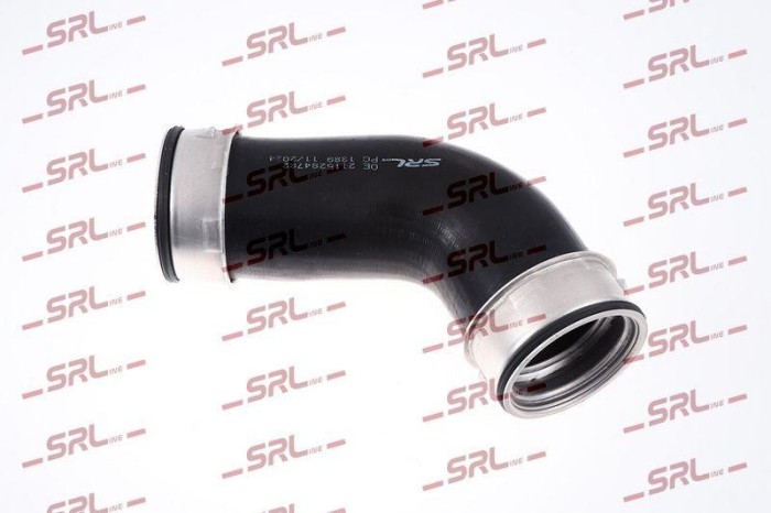 Furtun intercooler Mercedes Clasa E (W211) 02-09, motor: 2.1 CDI, SRLine, Cauciuc, 2115283382; 2115284782