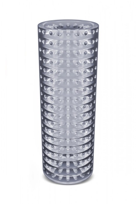 Masturbator Rize Strokez, TPE, Transparent, 13.9 cm