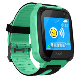 Cumpara ieftin Ceas Smartwatch Copii Techstar&reg; Q9, Slot Cartela SIM, GPS Tracker, Buton Urgenta SOS, Monitorizare Live, Apelare, Verde